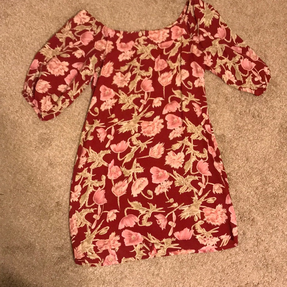 Flynn Skye off the shoulder dress